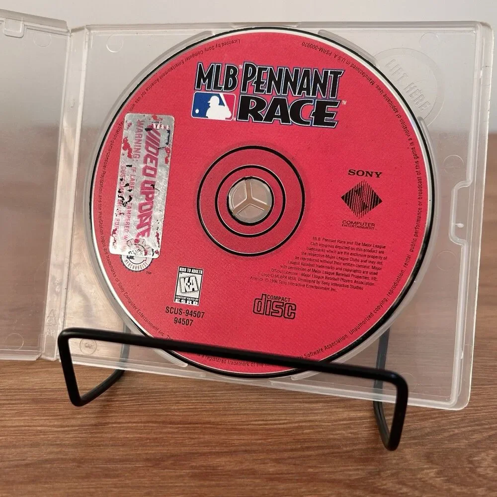 MLB Pennant Race (PlayStation 1 PS1) NO TRACKING - DISC With Plastic Case